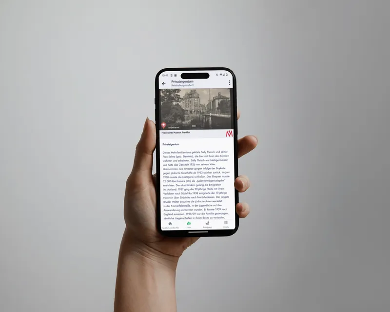 So recherchieren Sie zu verfolgten Frankfurter Familien